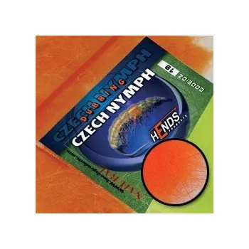 Umělá nástraha HENDS CZ NYMPH DUBBING CND294 - TM. FLUO ORANŽOVÁ