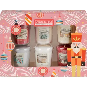 Svíčka Yankee Candle Home Inspiration dárková sada votivních svíček  6x 49 g