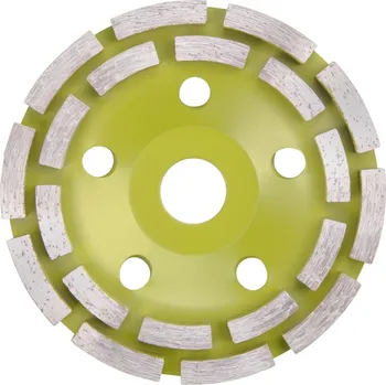 Brusný kotouč Kotouč diamantový brusný dvouřadý, O 125x22,2mm EXTOL CRAFT