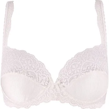 Podprsenka Ingrid Italy polovyztužená podprsenka s krajkou 75B bílá