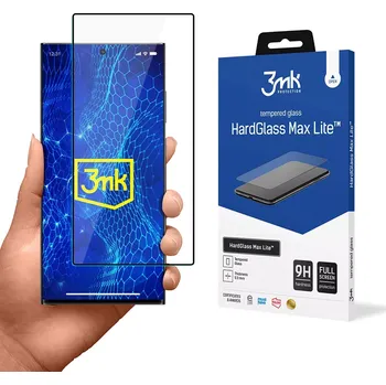 9H Ochranné sklo 3mk HardGlass Max Lite™ na Samsung Galaxy S24 Ultra 5903108544443