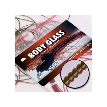 Umělá nástraha HENDS BODY GLASS ROUND - TM. HNĚDÁ