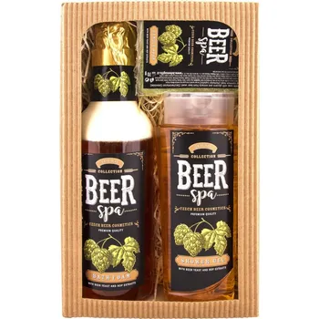 Bohemia Gifts Kosmetická pivní sada Beer Spa, hnědá