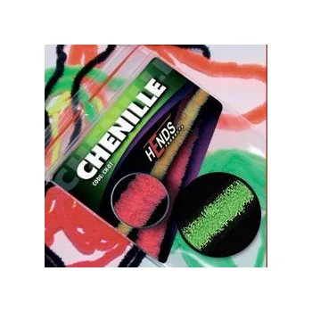 Umělá nástraha HENDS CHENILLE - ZELENÁ FLUO Průměr: 2,0 mm