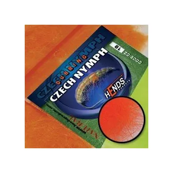 Umělá nástraha HENDS CZ NYMPH DUBBING CND394 - FLUO ORANŽOVÁ - OHNIVÁ