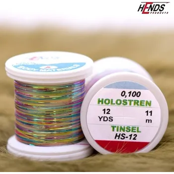 Umělá nástraha HENDS HOLOSTREN 12 Yds - DUHOVÁ HS12