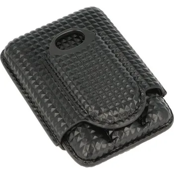 Humidor Pouzdro na 3 doutníky Angelo Diamond Black III