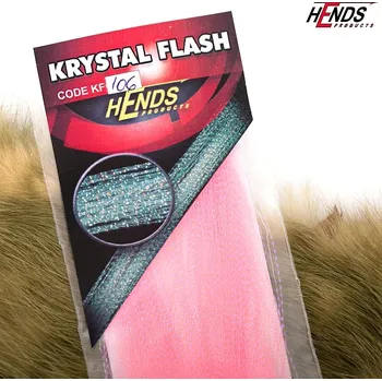 Umělá nástraha HENDS KRYSTAL FLASH - UV ICE EFFECT - UV RŮŽOVÁ KF106