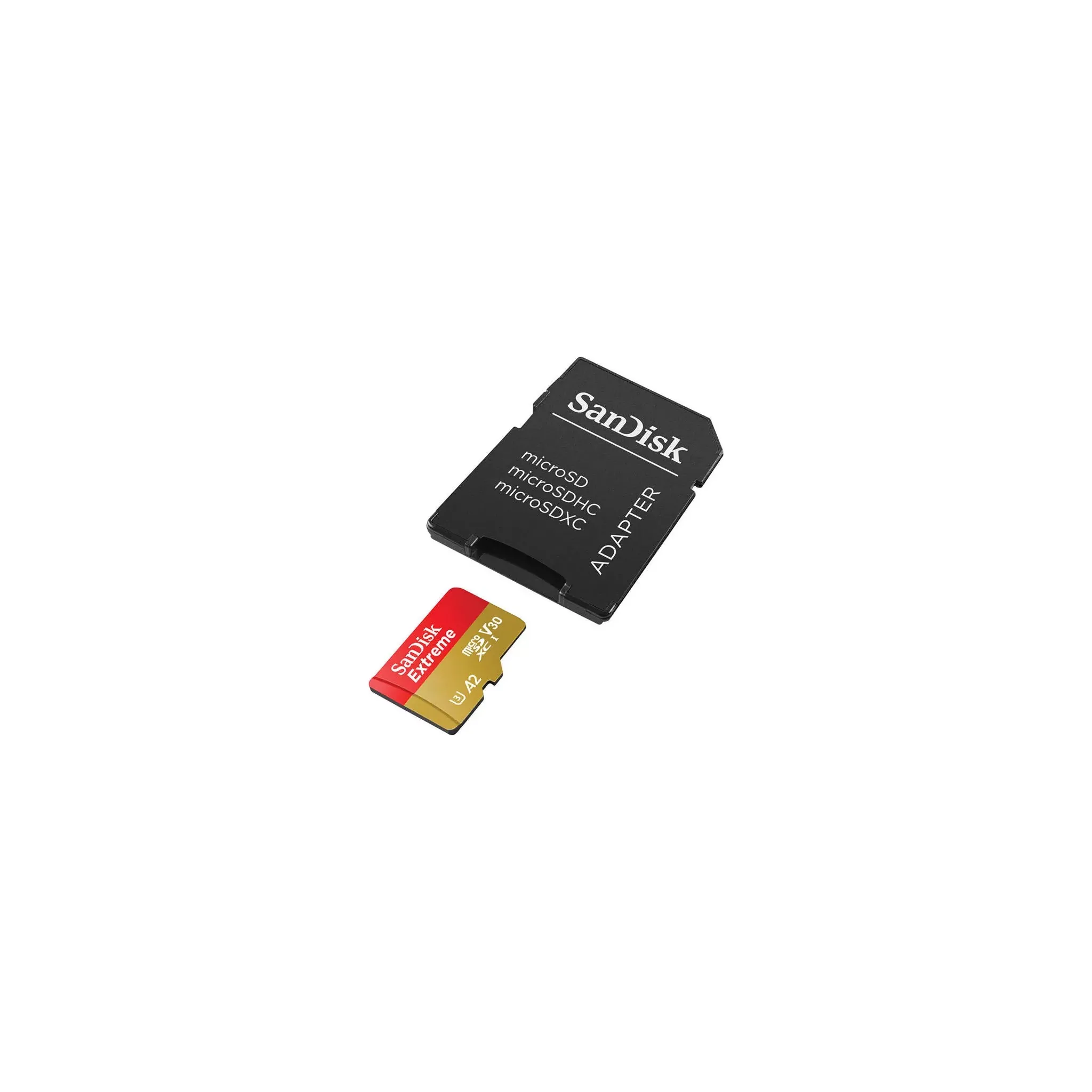 Fotografie 3 - Paměťová karta SanDisk Extreme microSDXC 128 GB UHS-I U3 V30 SDSQXAA-128G-GN6MA + SD adaptér