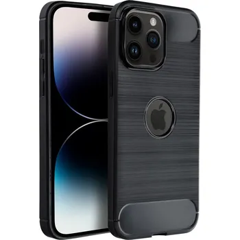 Pouzdro Forcell Carbon Case pro IPHONE 14 Pro , černé