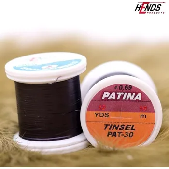Umělá nástraha HENDS PATINA TINSEL - ČERNÁ PAT30
