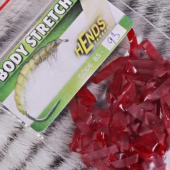 Umělá nástraha HENDS BODY STRETCH WIDE - TMAVĚ ČERVENÁ