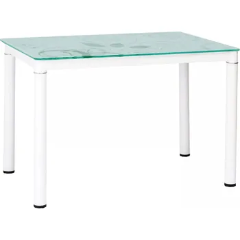 Signal Jídelní stůl DAMAR 100x60 cm | bílá