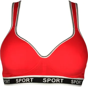 Podprsenka Action Sport podprsenka bez kostic 2139 90C červená