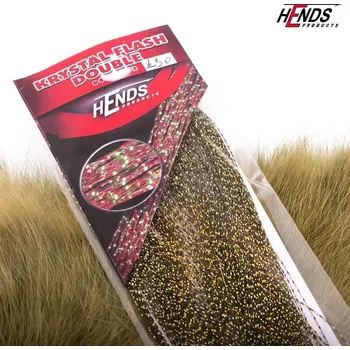 Umělá nástraha HENDS KRYSTAL FLASH DOUBLE - ZLATÁ/ ČERNÁ