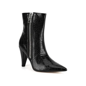 Dámské kozačky Polokozačky Nine West BYCCC04 Černá 41