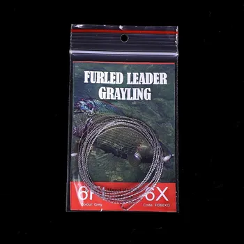 HENDS FURLED LEADER GRAYLING - ŠEDÁ Délka: 3Ft - 90cm