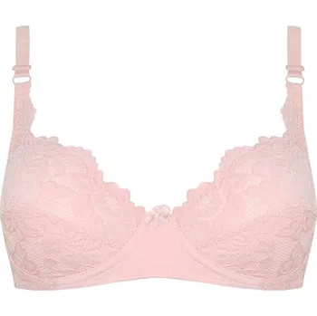 Podprsenka Malen celokrajková podprsenka bez výztuže 502 85B světle růžová