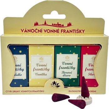 Čajovna Vesna - Vánoční vonné františky - mix vůní