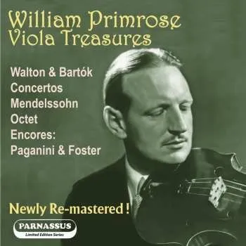 Zahraniční hudba CD Various: William Primrose - Viola Treasures 2024