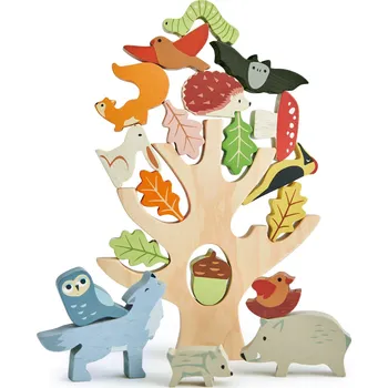 Dřevěná hračka Tender Leaf - Dřevěný balanční les