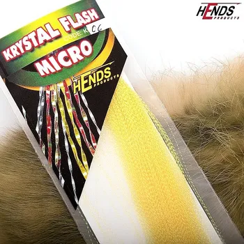 Umělá nástraha HENDS KRYSTAL FLASH MICRO - ŽLUTÁ KFM06