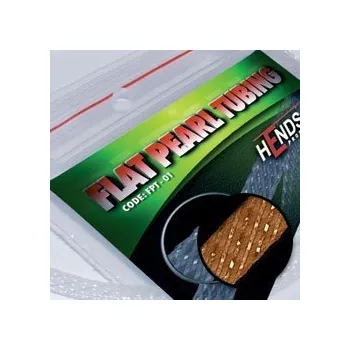 Umělá nástraha HENDS FLAT PEARL TUBING - HNĚDÁ PERLEŤOVÁ