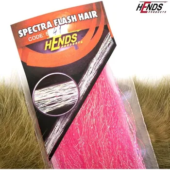 Umělá nástraha HENDS SPECTRA FLASH HAIR - FLUO ŽHAVÁ RŮŽOVÁ
