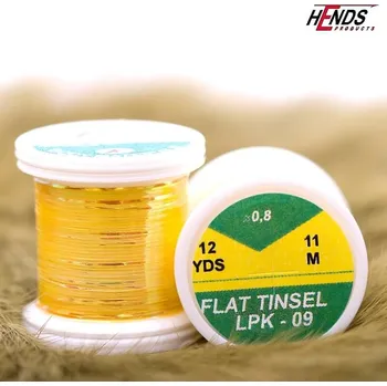 Umělá nástraha HENDS FLAT TINSEL - ŽLUTÁ PERLEAŤOVÁ LPK09