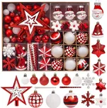 Tutumi SYSD1688-113 červené/bílé 78 ks