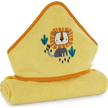 ArtFir Osuška BABY69 | oranžová 100 x 100 cm