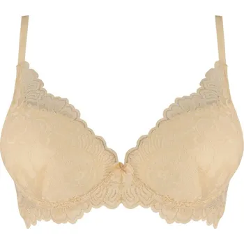 Podprsenka Casia krajková push-up podprsenka 80B béžová