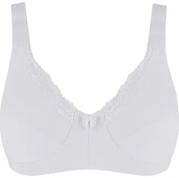 Podprsenka Miloslava podprsenka bez kostic a bez výztuže 3866 85D bílá