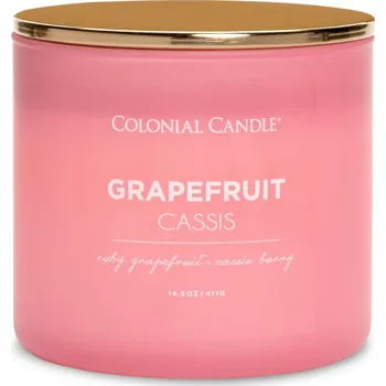 Svíčka Colonial Candle Sójová svíčka Grapefruit Cassis - 411g