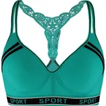 Mon Cheri Sport podprsenka s krajkou 85B zelená