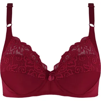 Podprsenka Dariene měkká podprsenka 8124 80C vínová