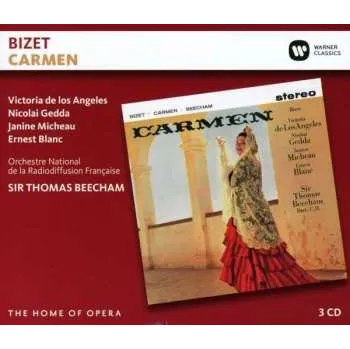 Zahraniční hudba 3CD Sir Thomas Beecham: Carmen 2019