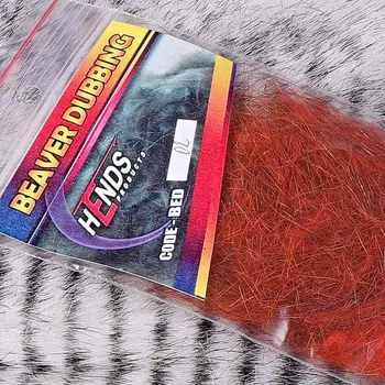 Umělá nástraha HENDS BEAVER (BOBR) DUBBING - ORANŽOVÁ BED02