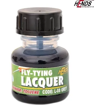 Umělá nástraha HENDS FLY TYING LACQUER - ŠEDÁ