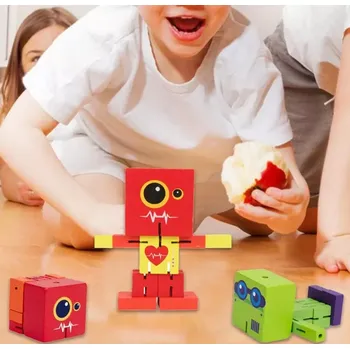 Dřevěná hračka My first robot, dřevěná hračka