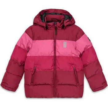 LEGO® /Dánsko/ Dětská přechodová bunda LEGO® Jipe Dark Red Velikost: 128