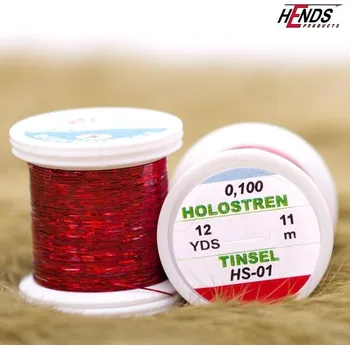 Umělá nástraha HENDS HOLOSTREN 12 Yds - ČERVENÁ HS01
