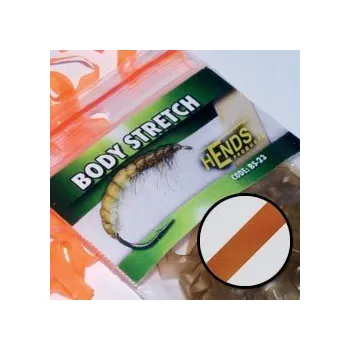 Umělá nástraha HENDS BODY STRETCH - ORANŽOVO-ČERVENÁ BS-02