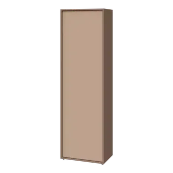 Šatní skříň ERY S660 L šatní skříň, 1-dveřová, šatní tyč, 2000x600x600, levá, neutrální