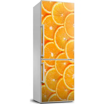 Fototapeta Nálepka na ledničku Plátky pomeranče 70x190 cm