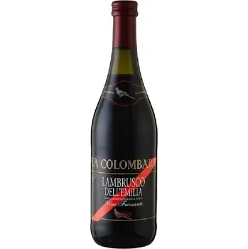 Víno LAMBRUSCO La COLOMBARA ROSSO SECCO 0,75IG/10%/Itálie