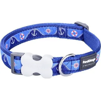 Obojek pro psa Obojek Red Dingo 12 mm x 20-32 cm - Nautical Dark Blue