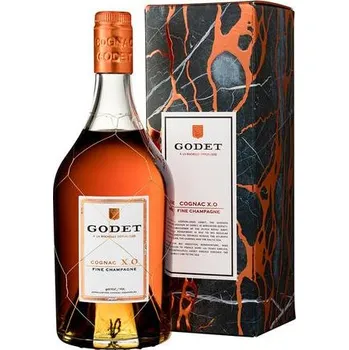 Brandy Godet X.O. Fine Champagne Bonaventure 40,0% 0,7 l&nbsp;(karton)
