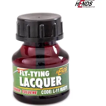 Umělá nástraha HENDS FLY TYING LACQUER - REZAVÁ