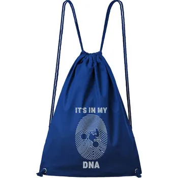 DOBRÝ TRIKO Bavlněný batoh Moto DNA Barva: Královsky modrá